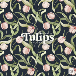 Tulips Seamless Pattern - 055