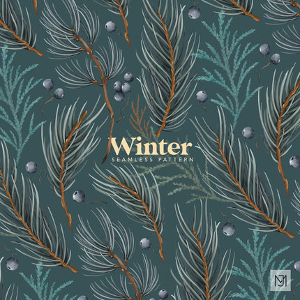 Winter Seamless Pattern - 083