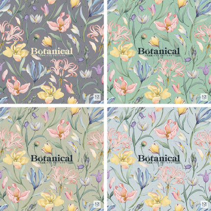Botanical Seamless Pattern - 087